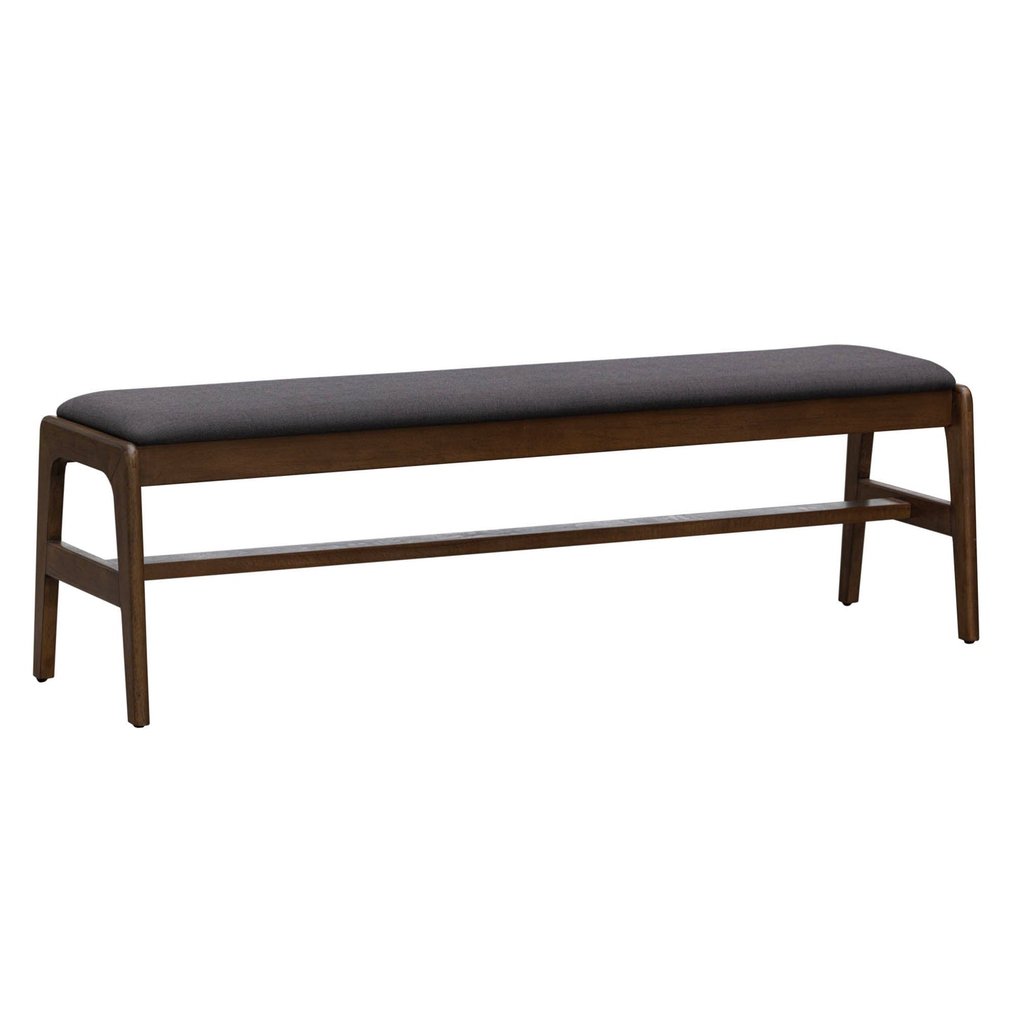 Remix Upholstered Bench - Grey