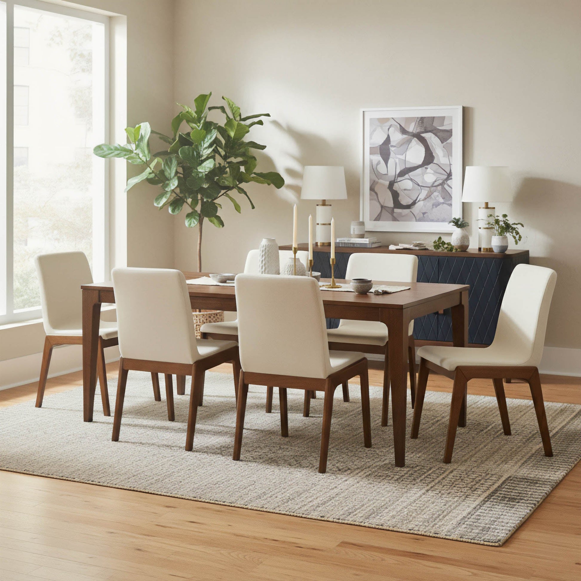 Remix Dining Chair - Cream