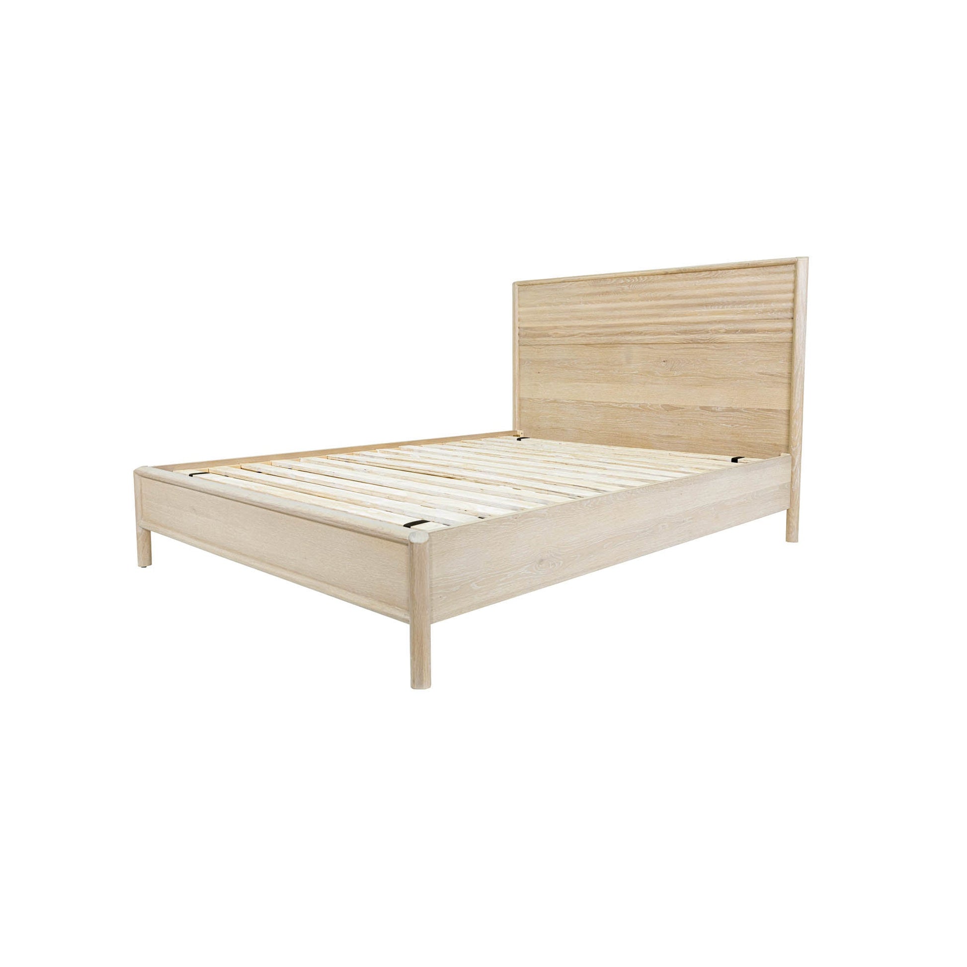 Runway Queen Bed - Light Oak