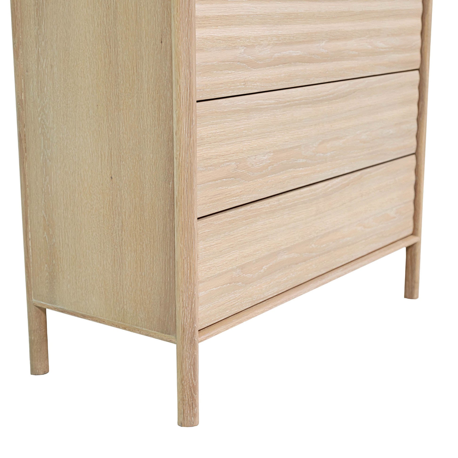 Runway 5 Drawer Chest - Light Oak