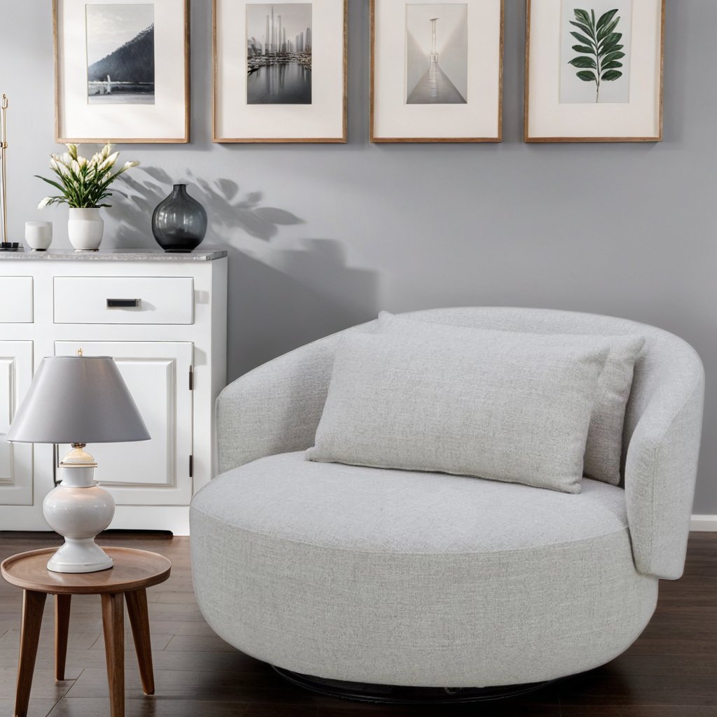 Rhea Swivel Accent Chair