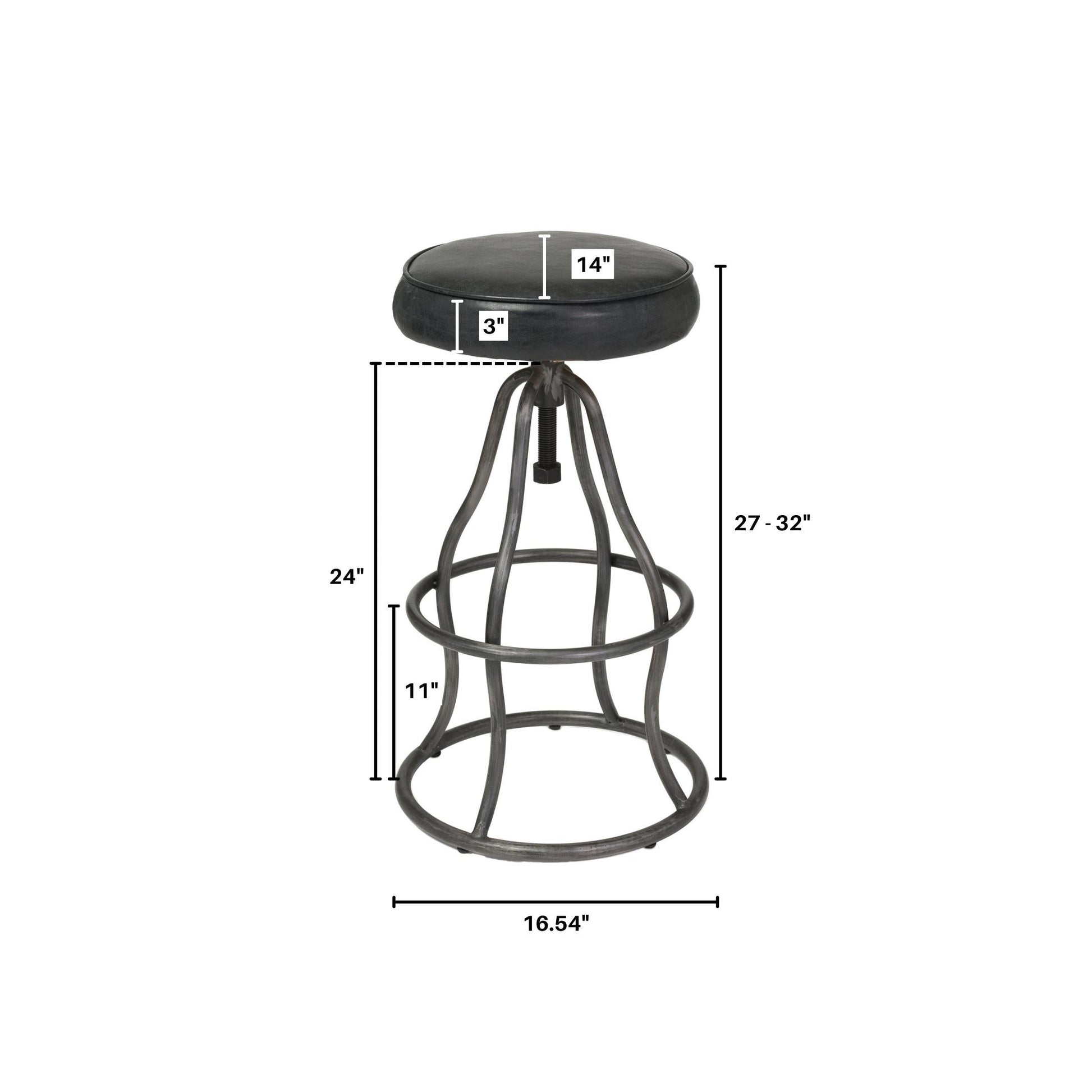 Bowie Stool - Black