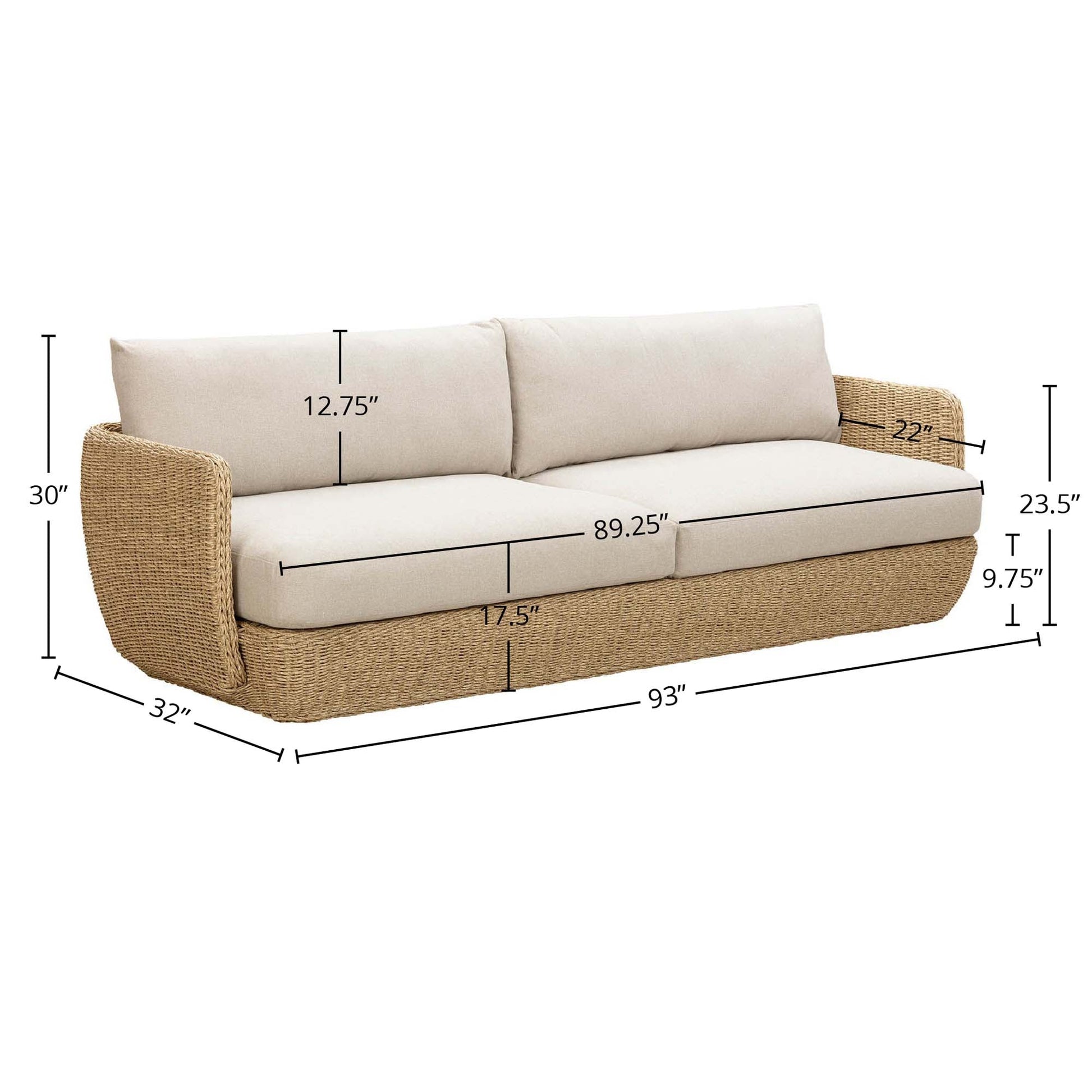 Siesta Outdoor - Sofa