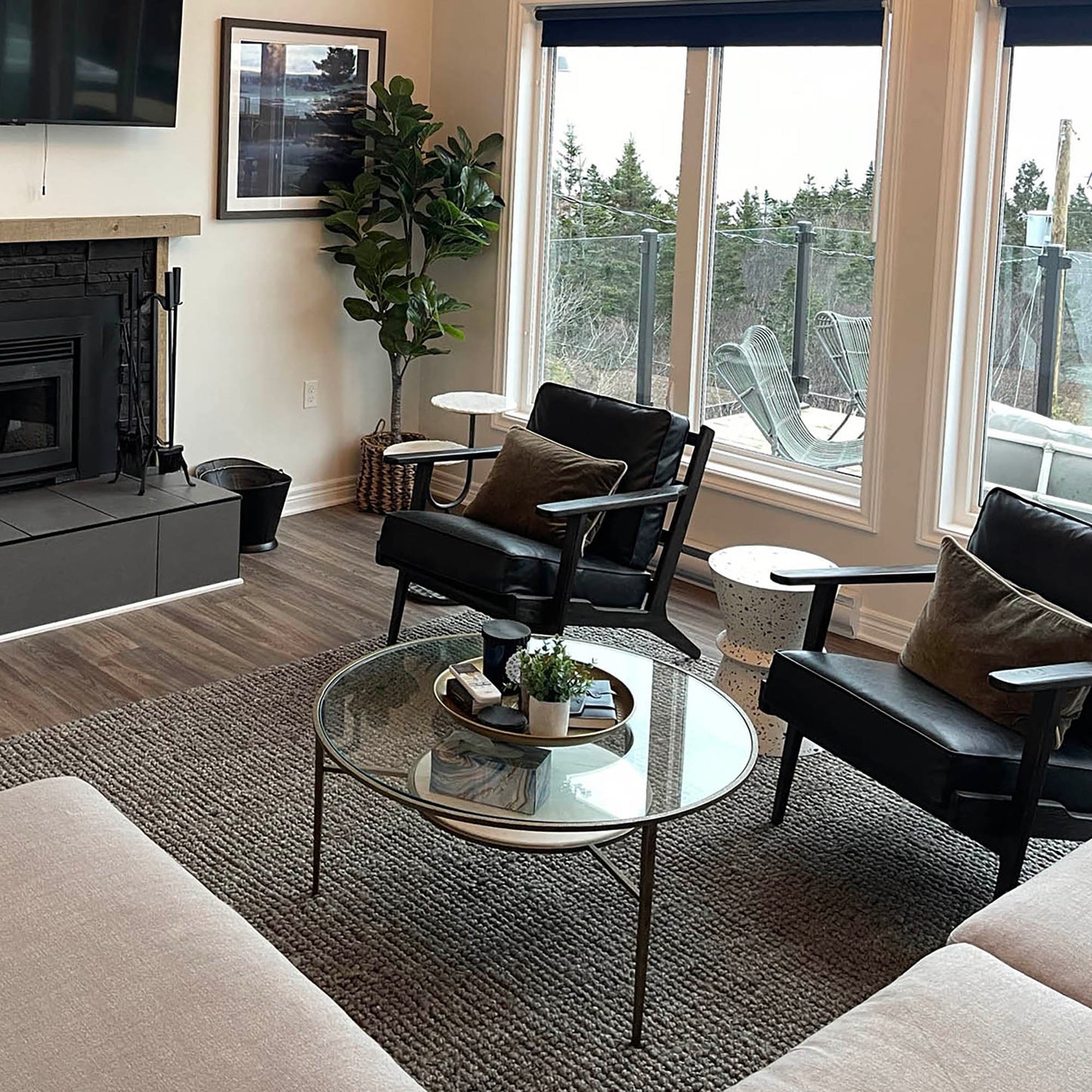 Junior Arm Chair - Black