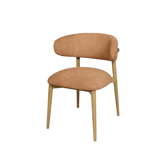 Milo Dining Chair - Tan Suede (Limited Edition)