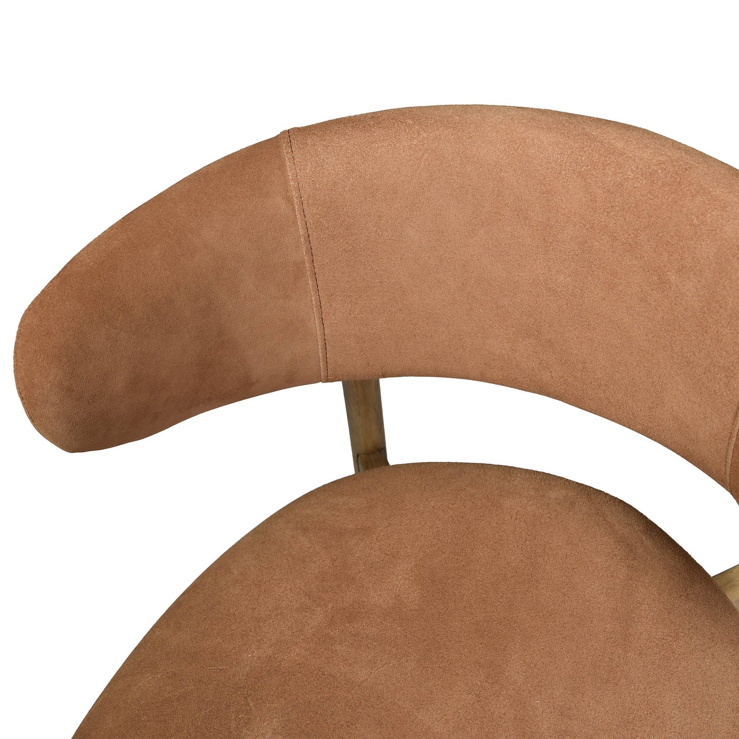 Milo Dining Chair - Tan Suede (Limited Edition)
