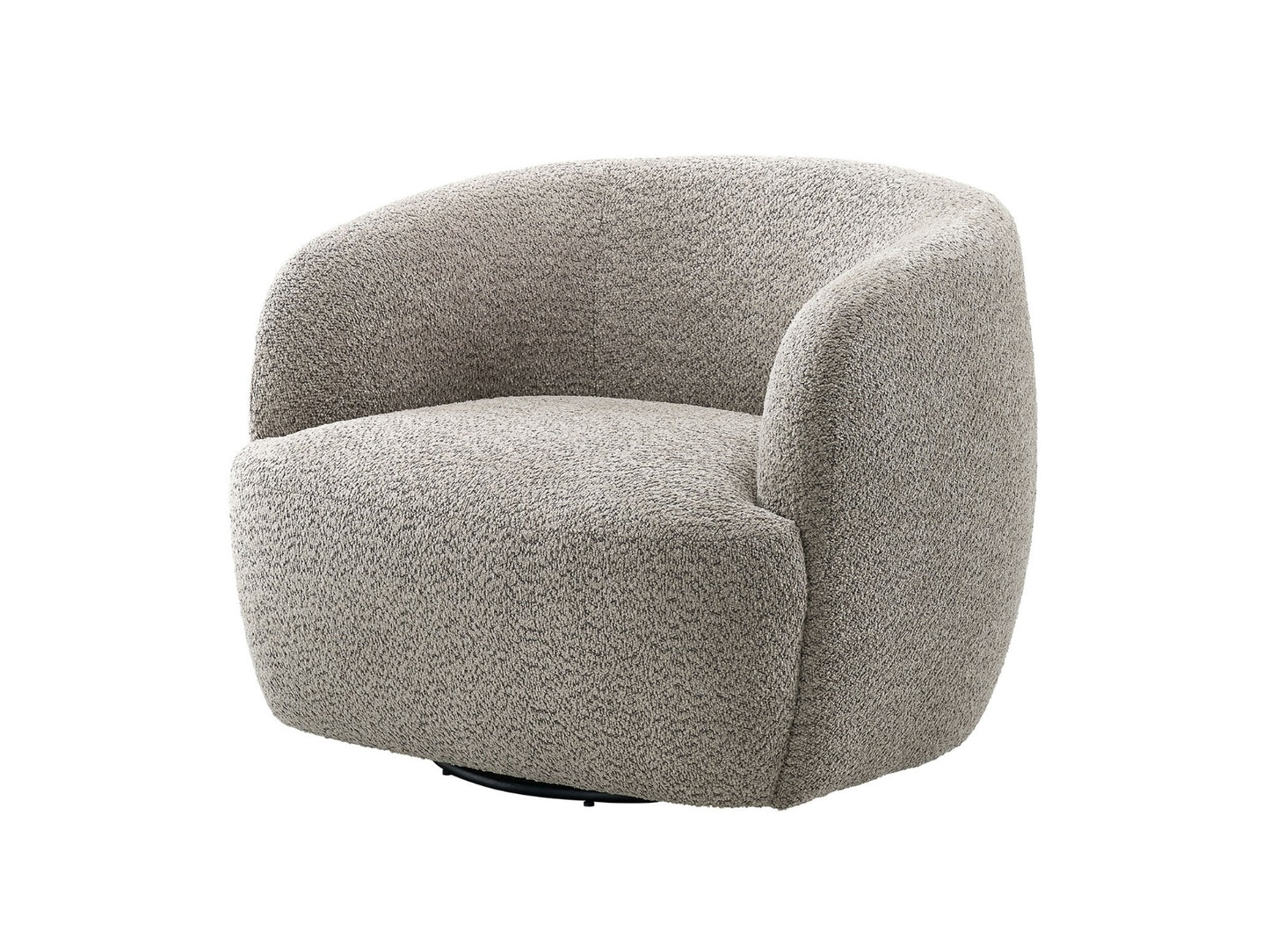 Sari Swivel ccent Chair-Taupe