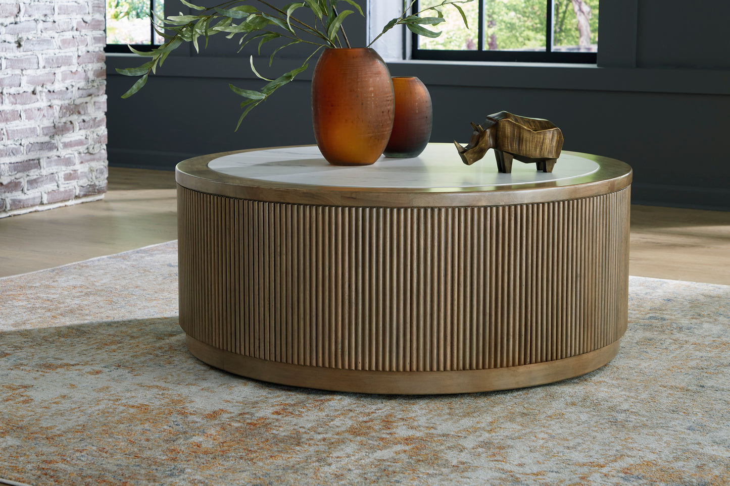 Camdill Round Cocktail Table
