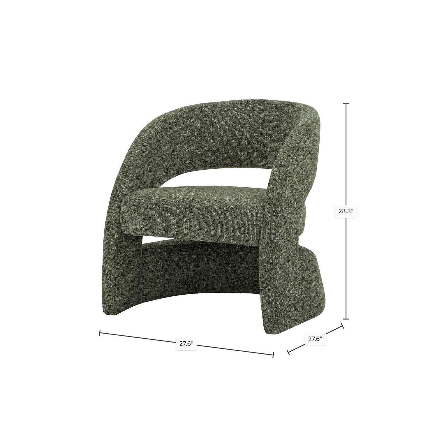 Virgo Club Chair - Verde