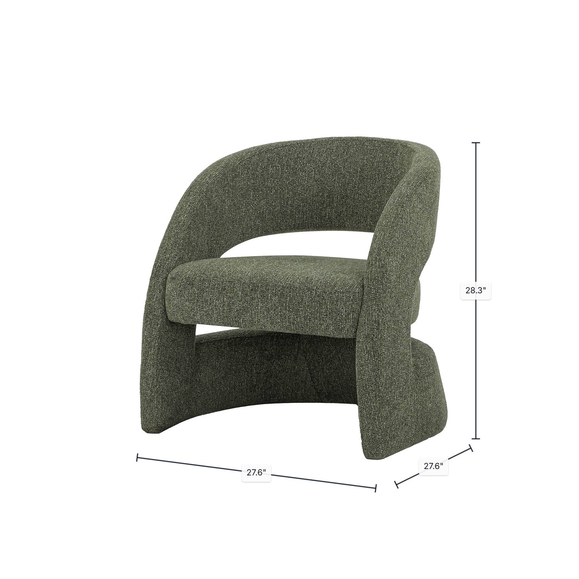Virgo Club Chair - Verde