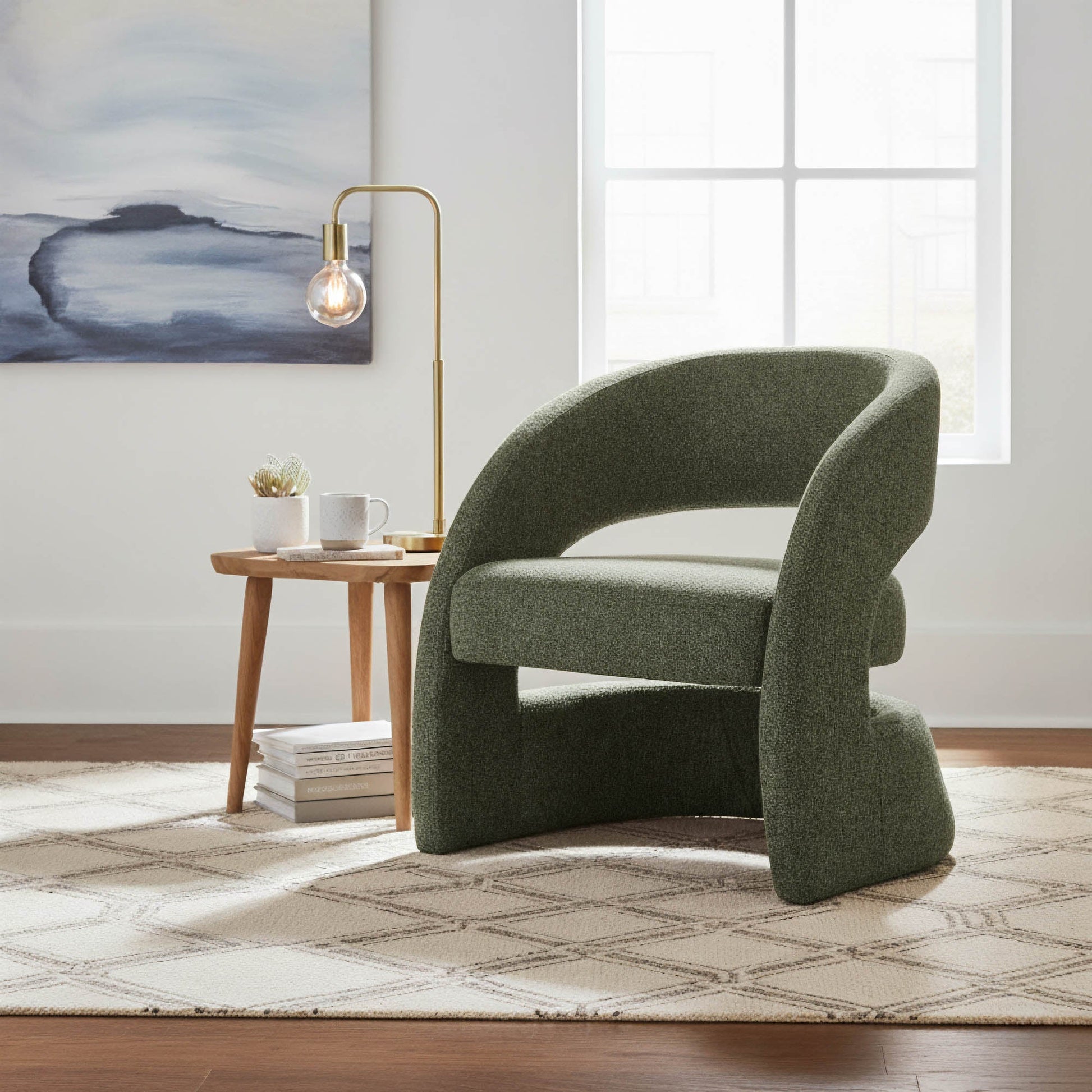 Virgo Club Chair - Verde
