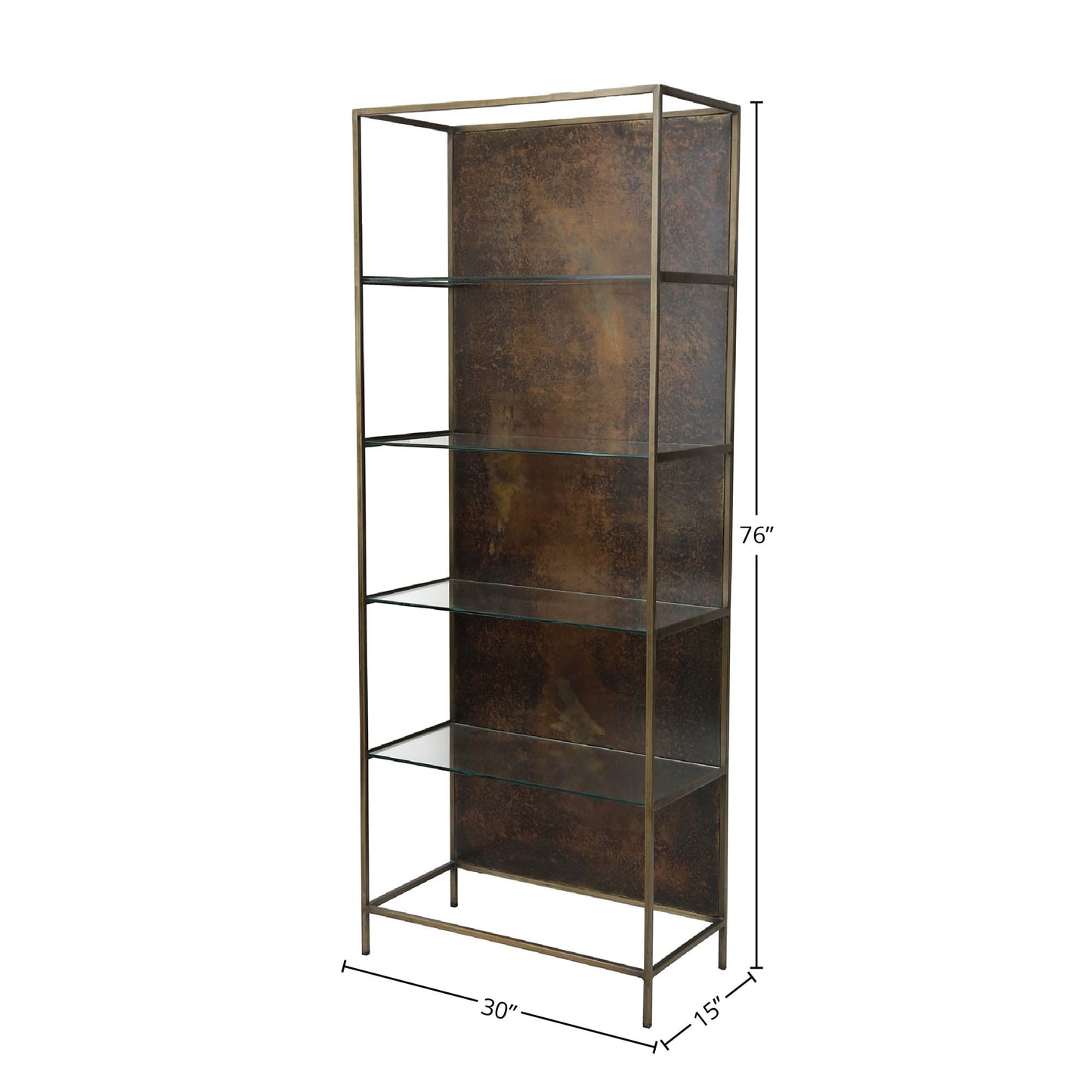 Venus Bookcase - Bronze