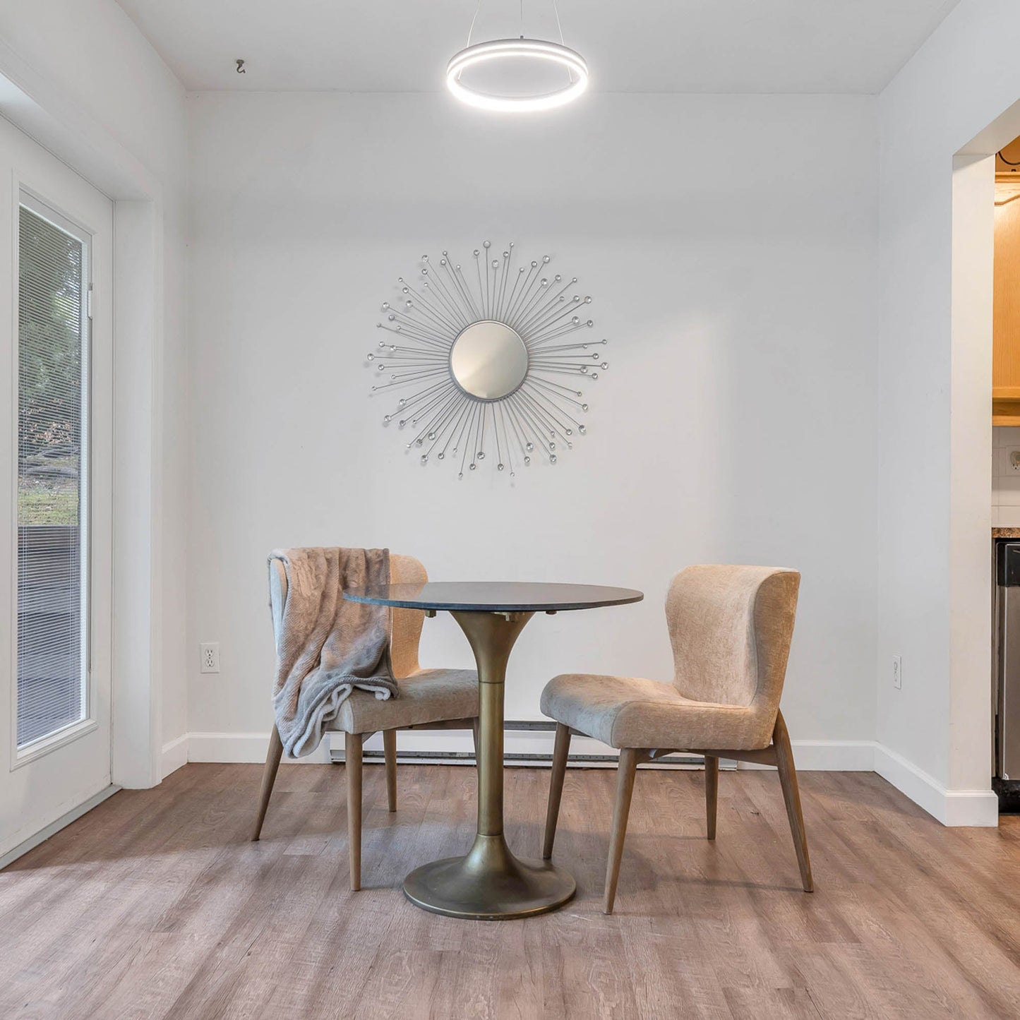 Pandora Bistro Table - Italian Black Marble