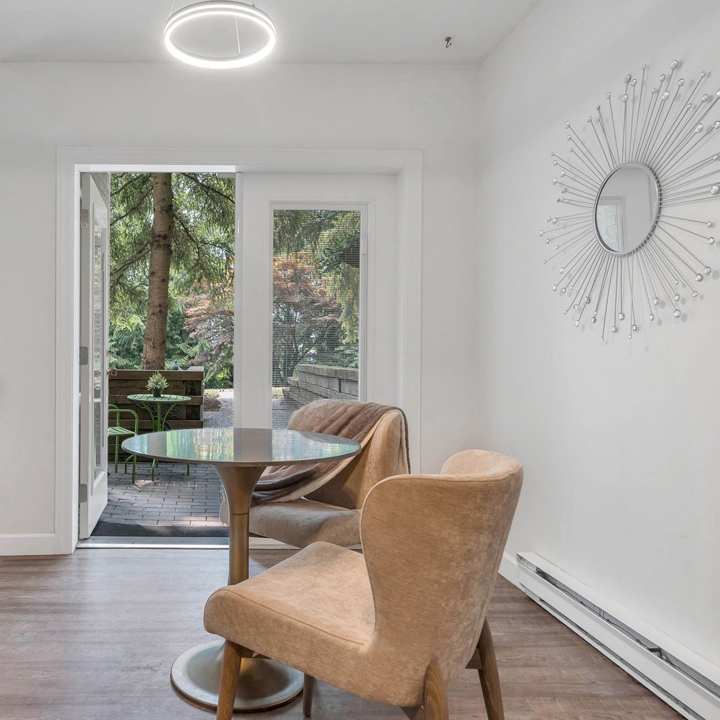 Pandora Bistro Table - Italian Black Marble