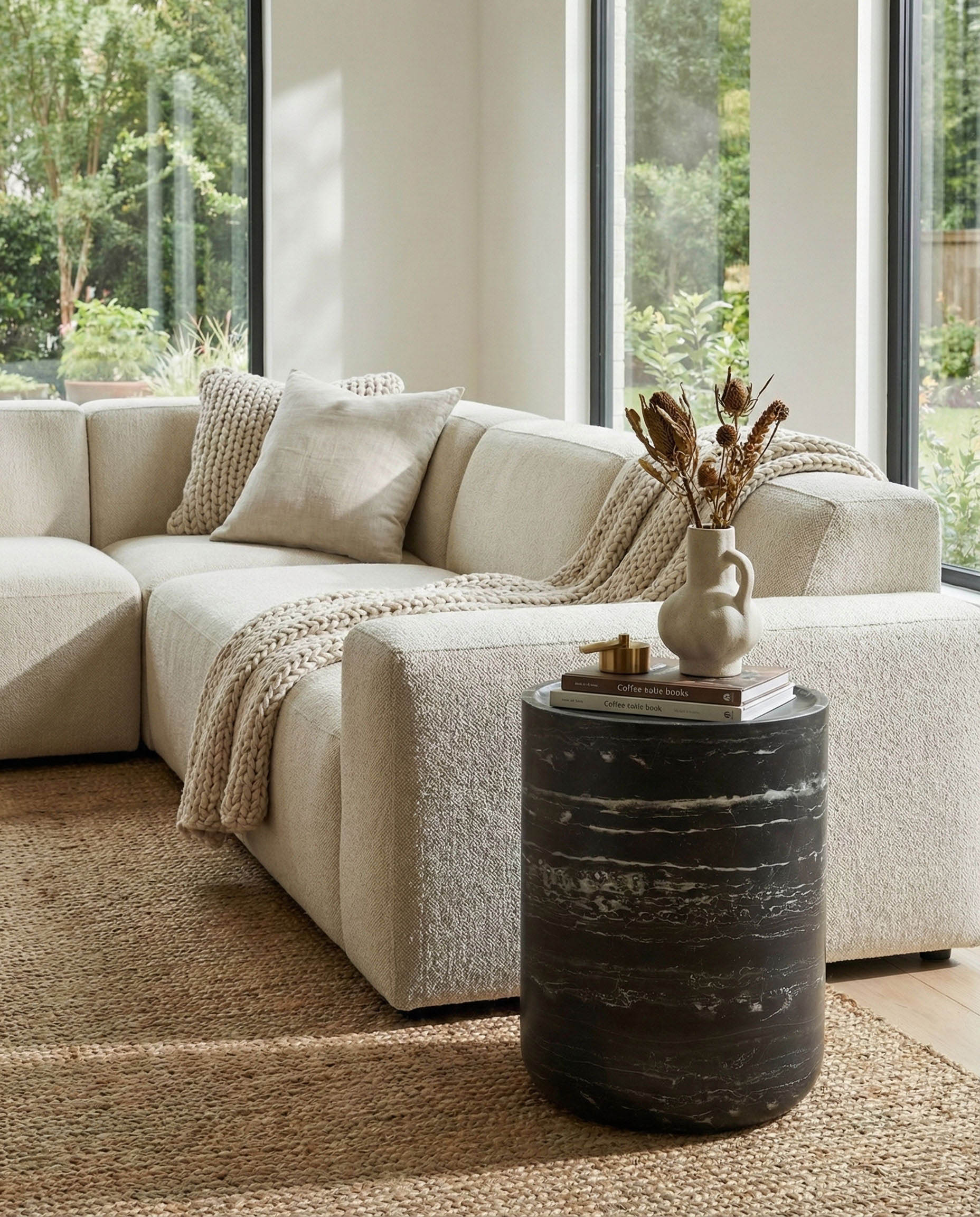 Geri Side Table - Nero