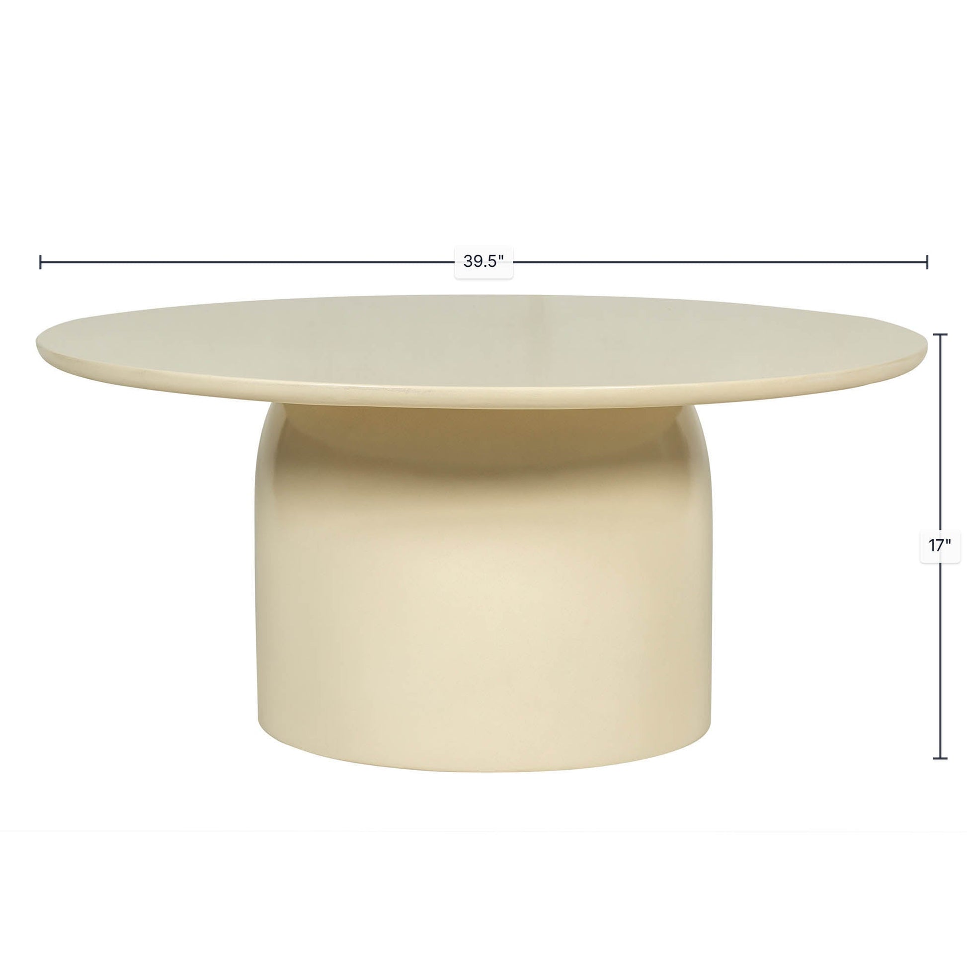 Vision Coffee Table - Ivory