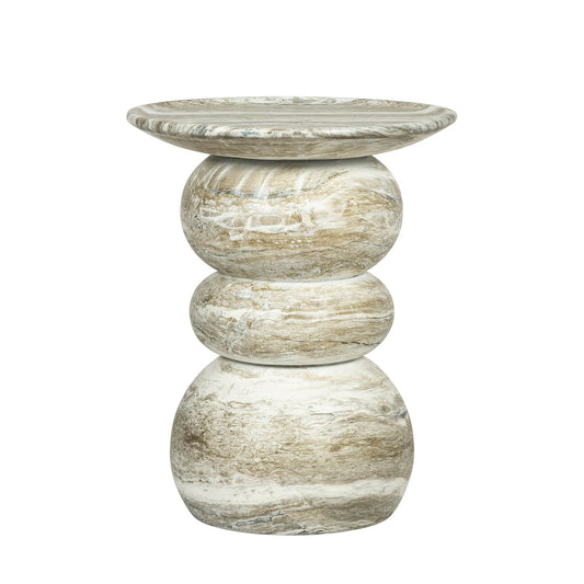 Temple Side Table - Grey Mist