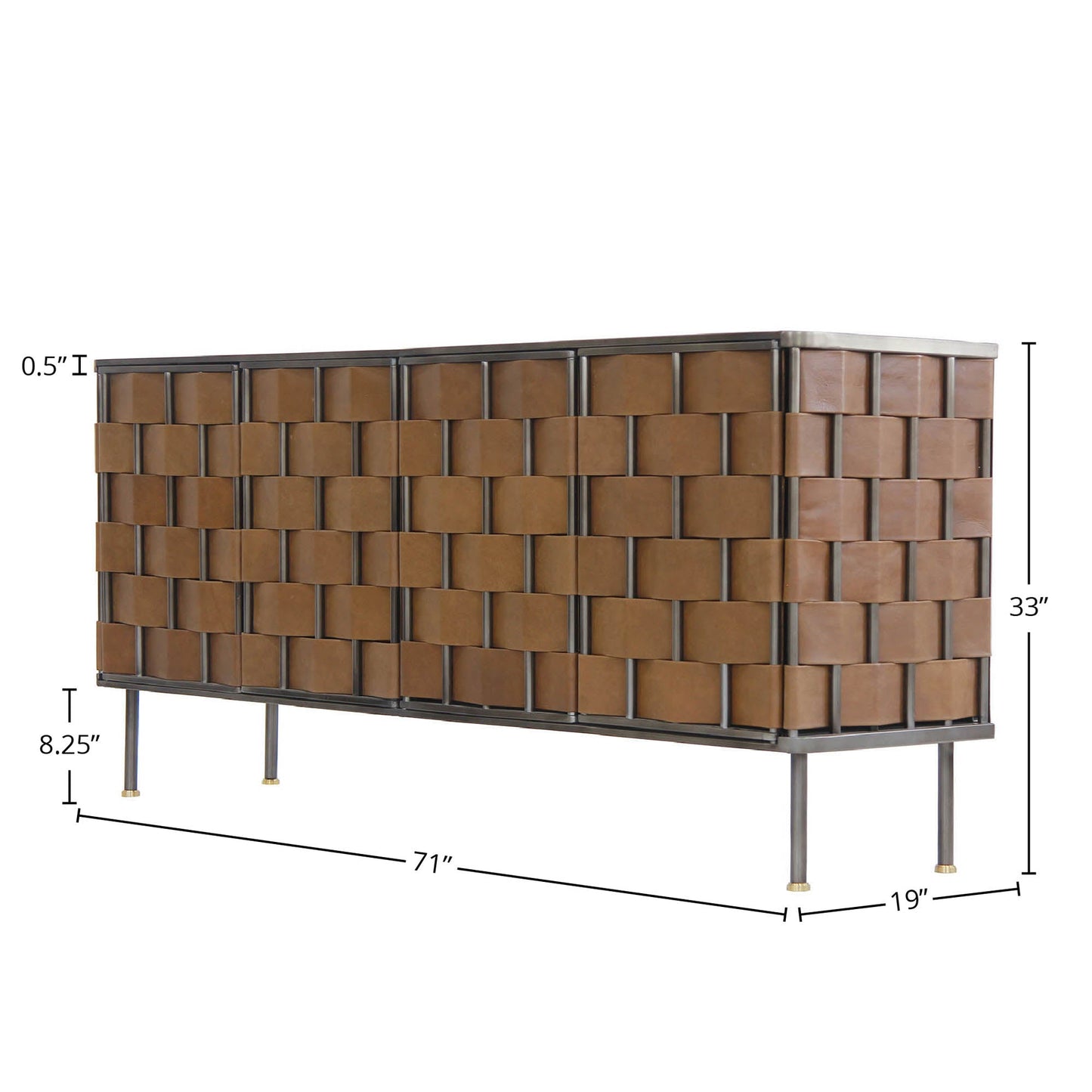 Bishop Sideboard - Brown