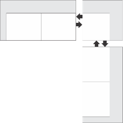 Martha Corner Sectional Frame