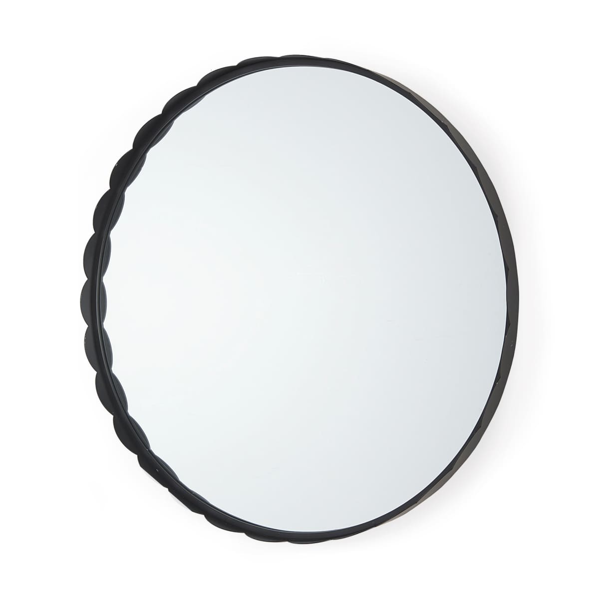 Adelaide Wall Mirror Black Metal | 30’’ - wall-mirrors-grouped