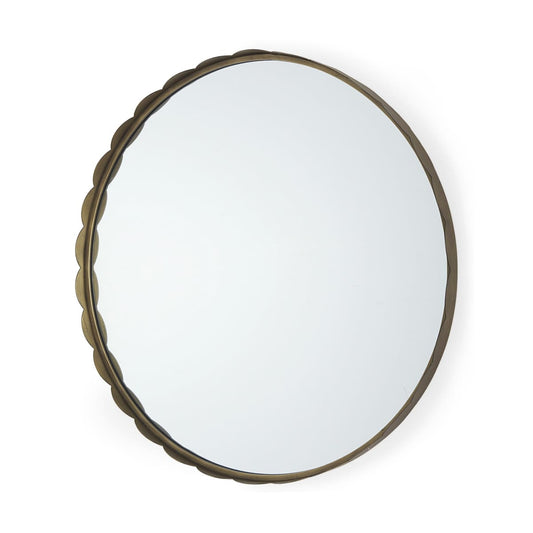 Adelaide Wall Mirror Gold Metal | 30 - wall-mirrors-grouped