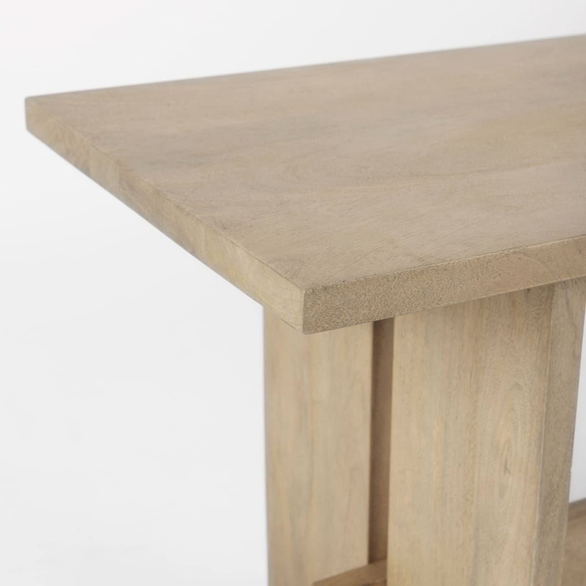 Aida Bench Light Brown Wood - benches