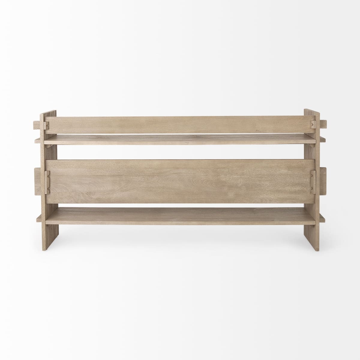 Aida Console Table Light Gray Wood - console-tables