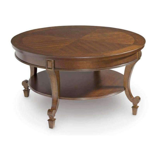 Aidan Round Cocktail Table - COFFEE TABLE