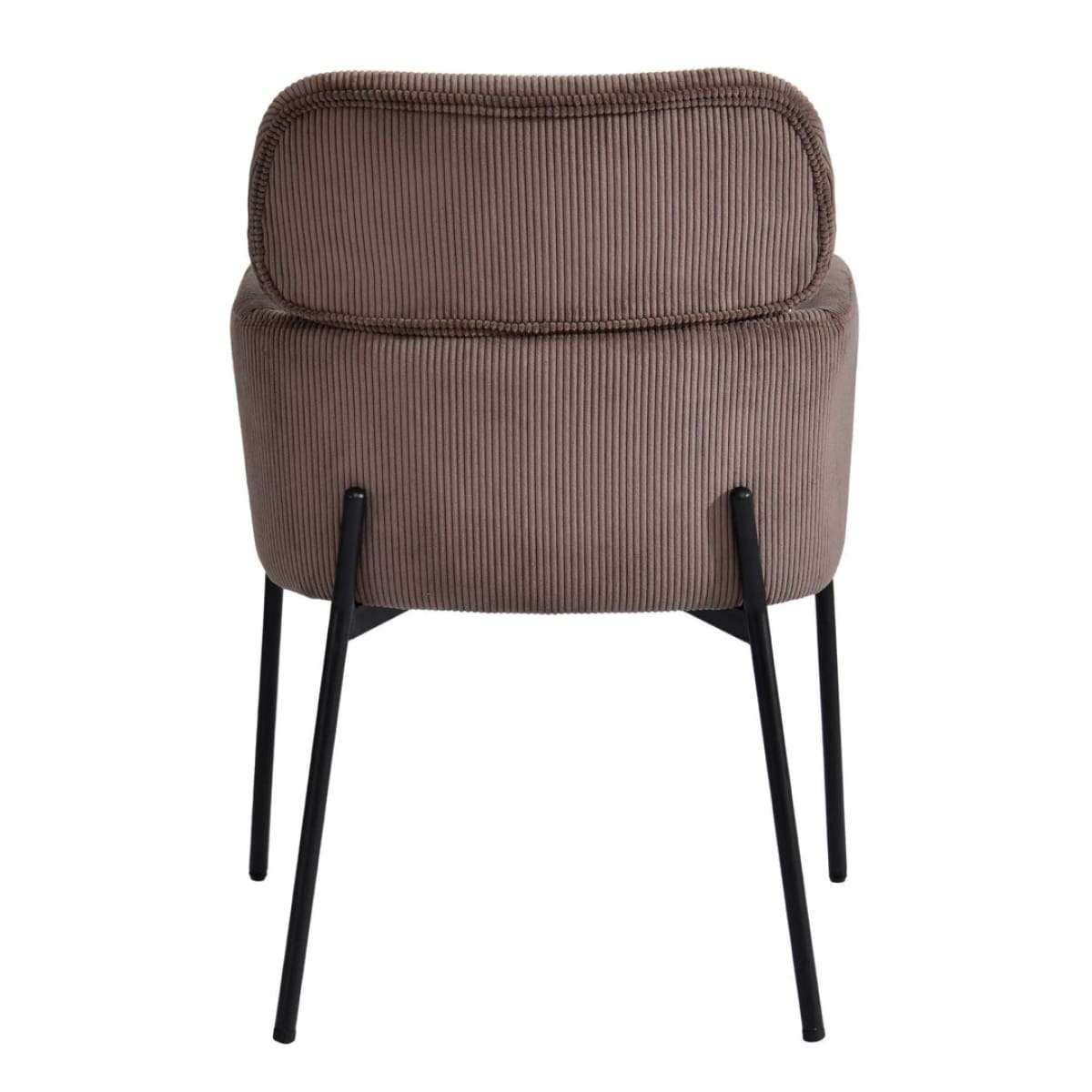 Allegra Dining Chair - Corduroy Brown - lh-import-dining-chairs