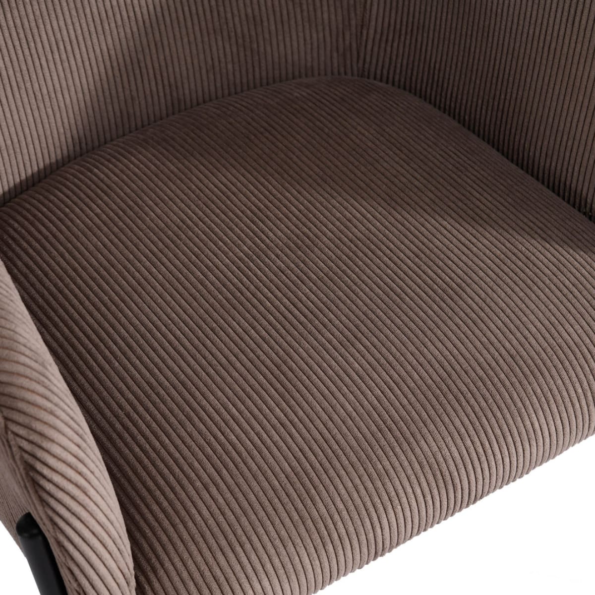 Allegra Dining Chair - Corduroy Brown - lh-import-dining-chairs