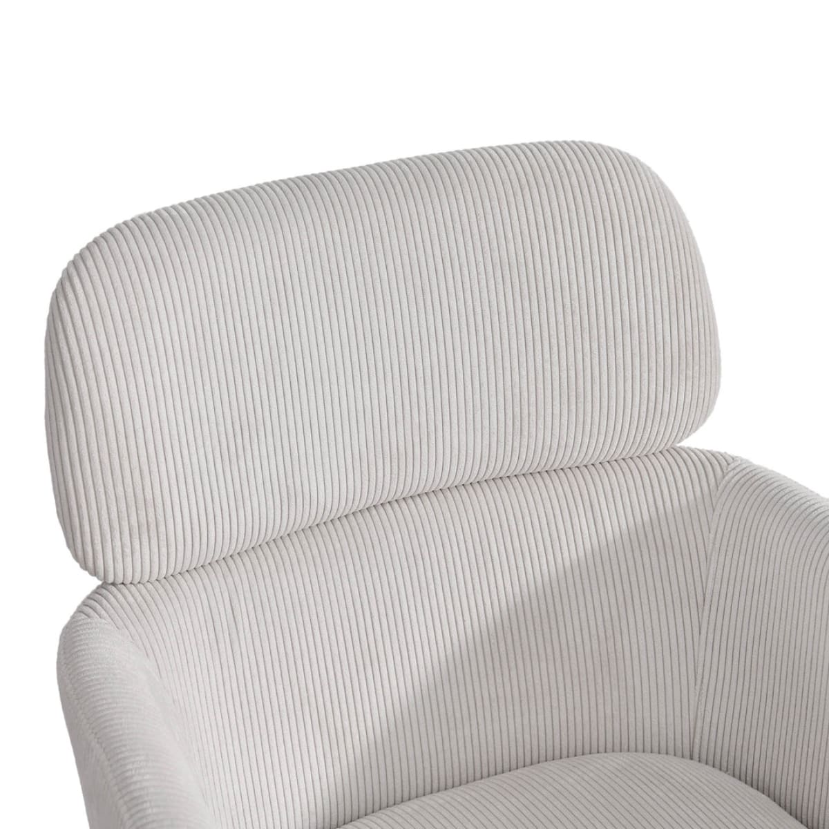 Allegra Dining Chair - Corduroy White - lh-import-dining-chairs