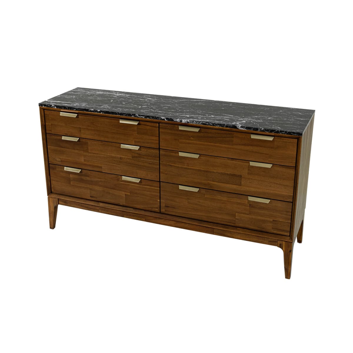 Allure 6 Drawer Dresser - lh-import-dressers