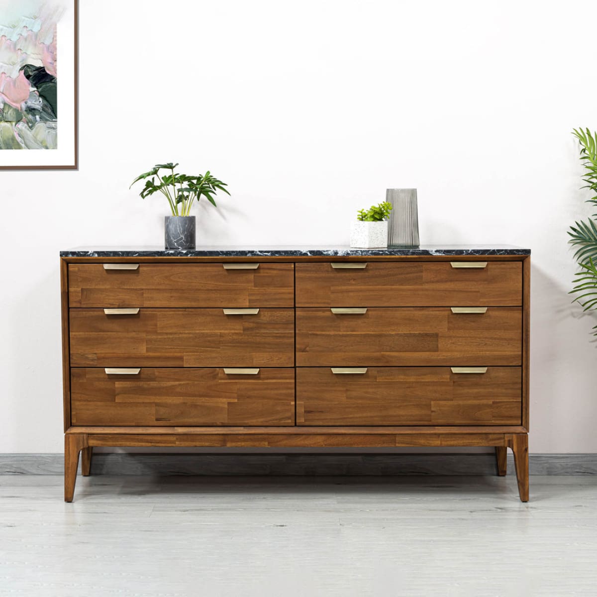 Allure 6 Drawer Dresser - lh-import-dressers