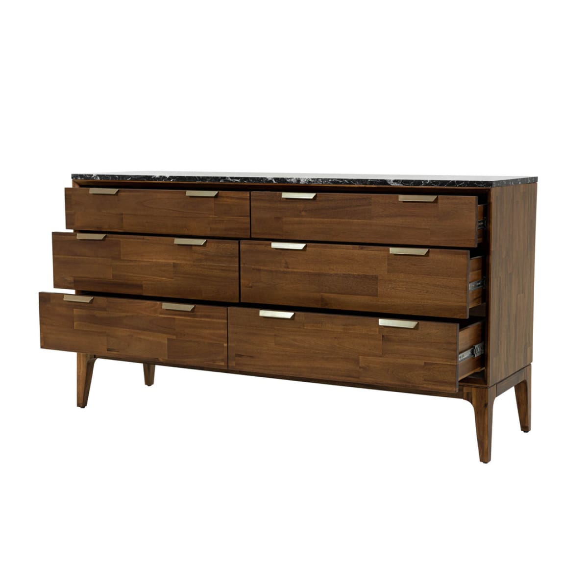 Allure 6 Drawer Dresser - lh-import-dressers