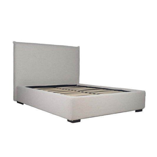 Allure Storage King Bed - Maya Oatmeal - lh-import-beds