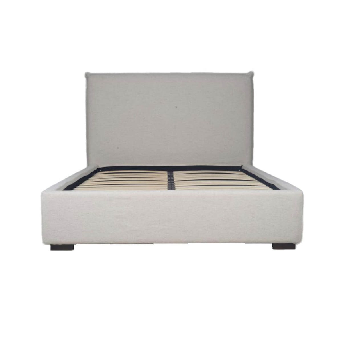 Allure Storage King Bed - Maya Oatmeal - lh-import-beds