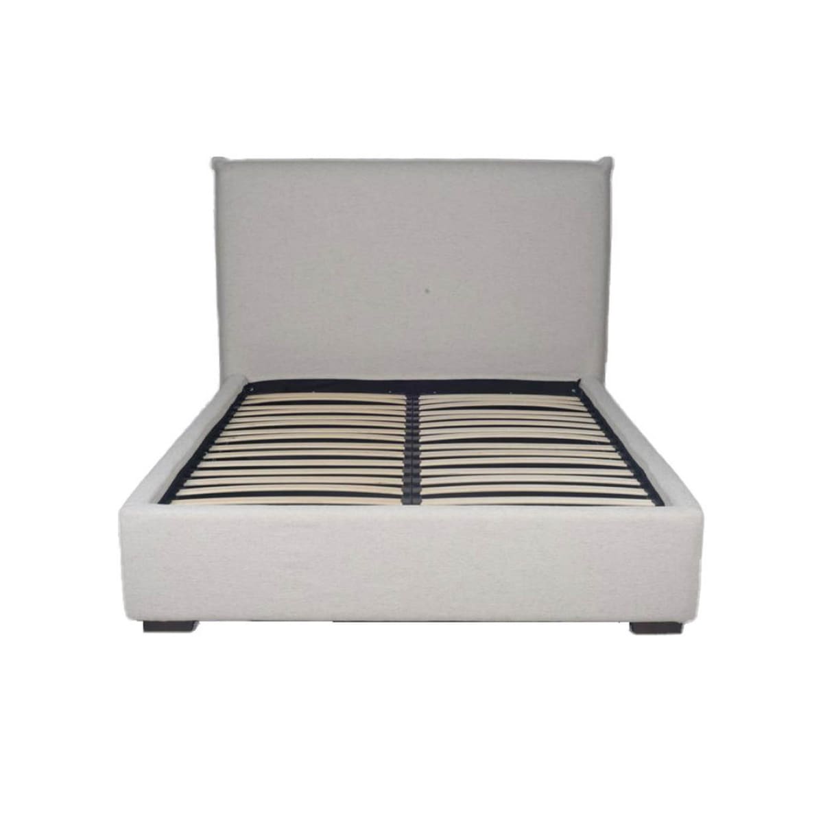 Allure Storage King Bed - Maya Oatmeal - lh-import-beds