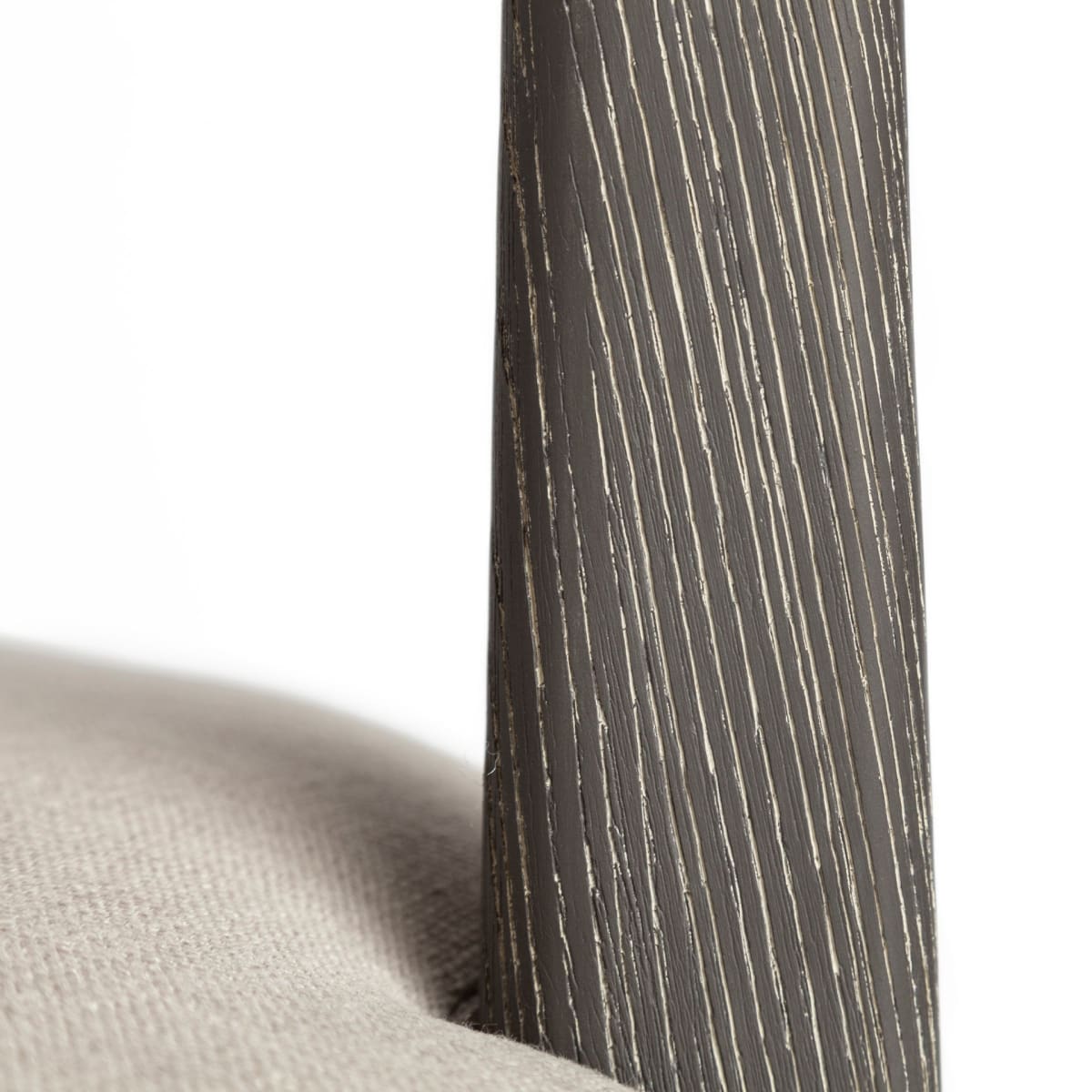 Andrew Accent Chair Series Cream Fabric | Dark Brown Wood - accent-chairs