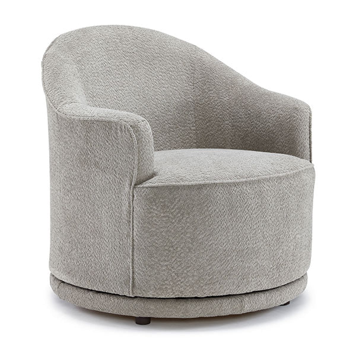 Furniture Barn - April Swivel Barrel Chair