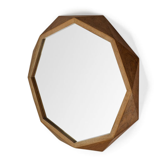 Aramis Wall Mirror Brown Wood | 41’’ - wall-mirrors-grouped