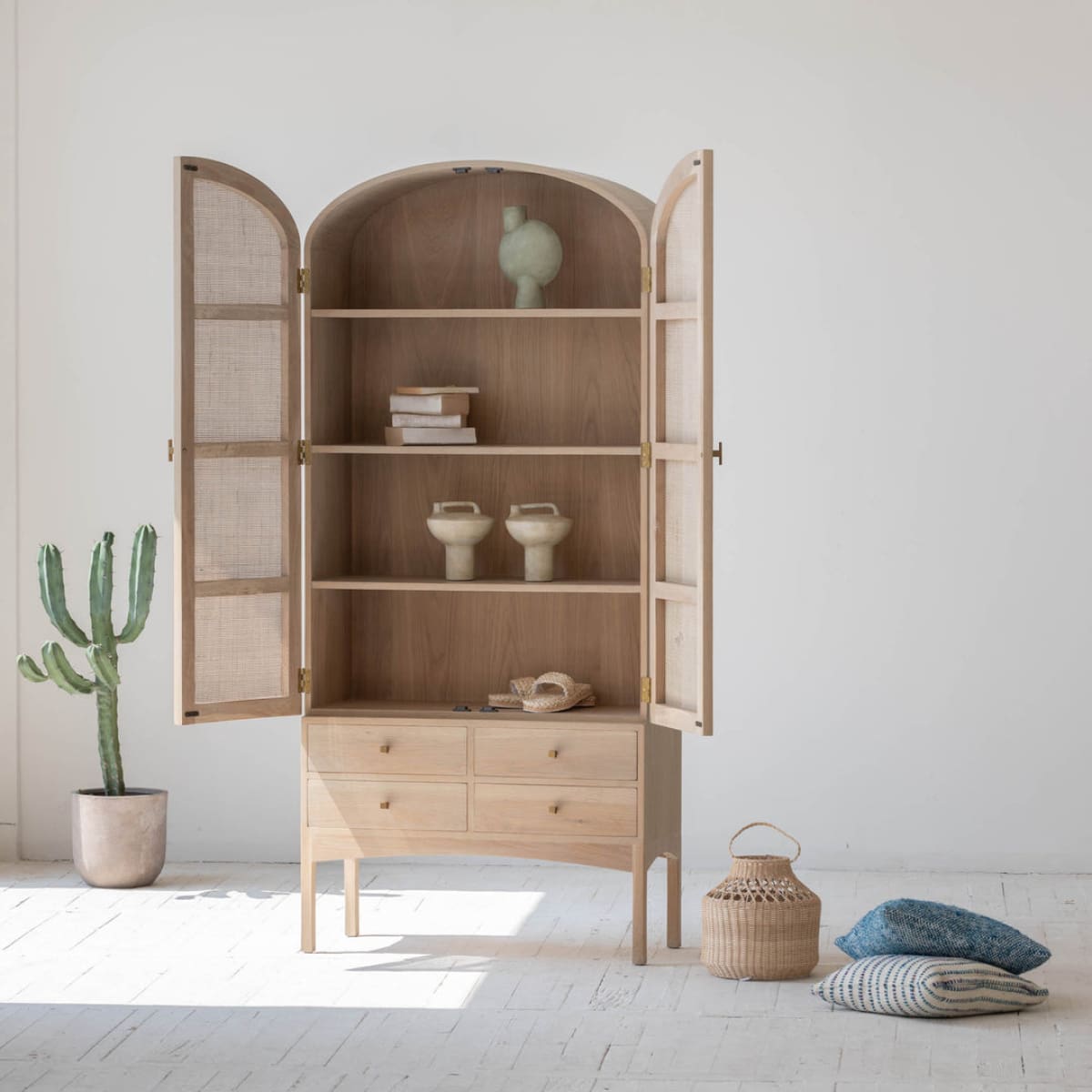 Arco Tall Cabinet - lh-import-bookcases