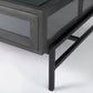 Arelius Coffee Table %7C Rectangular Black-Brown Wood | Black Metal | Rectangular - coffee-tables