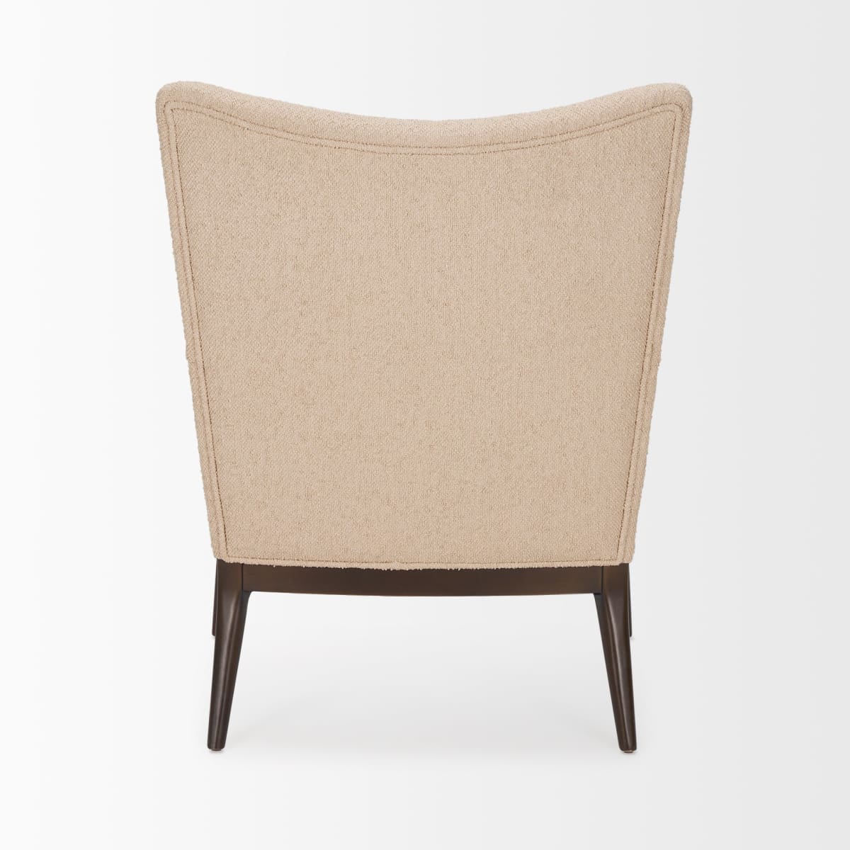 Argent Accent Chair Beige Boucle - accent-chairs