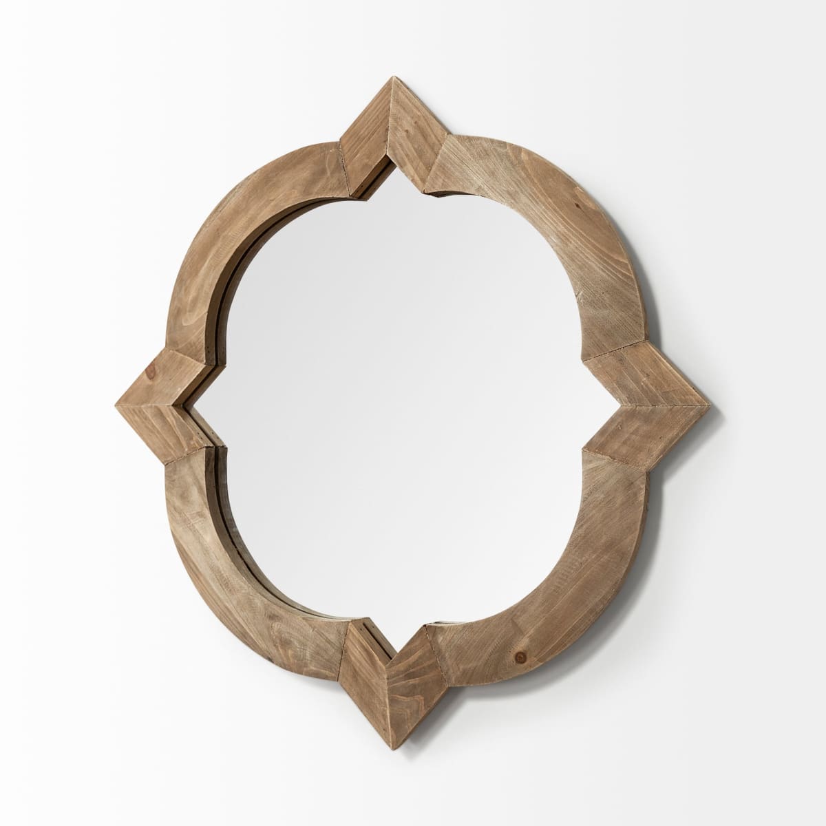 Argonne Wall Mirror Brown Wood - wall-mirrors-grouped