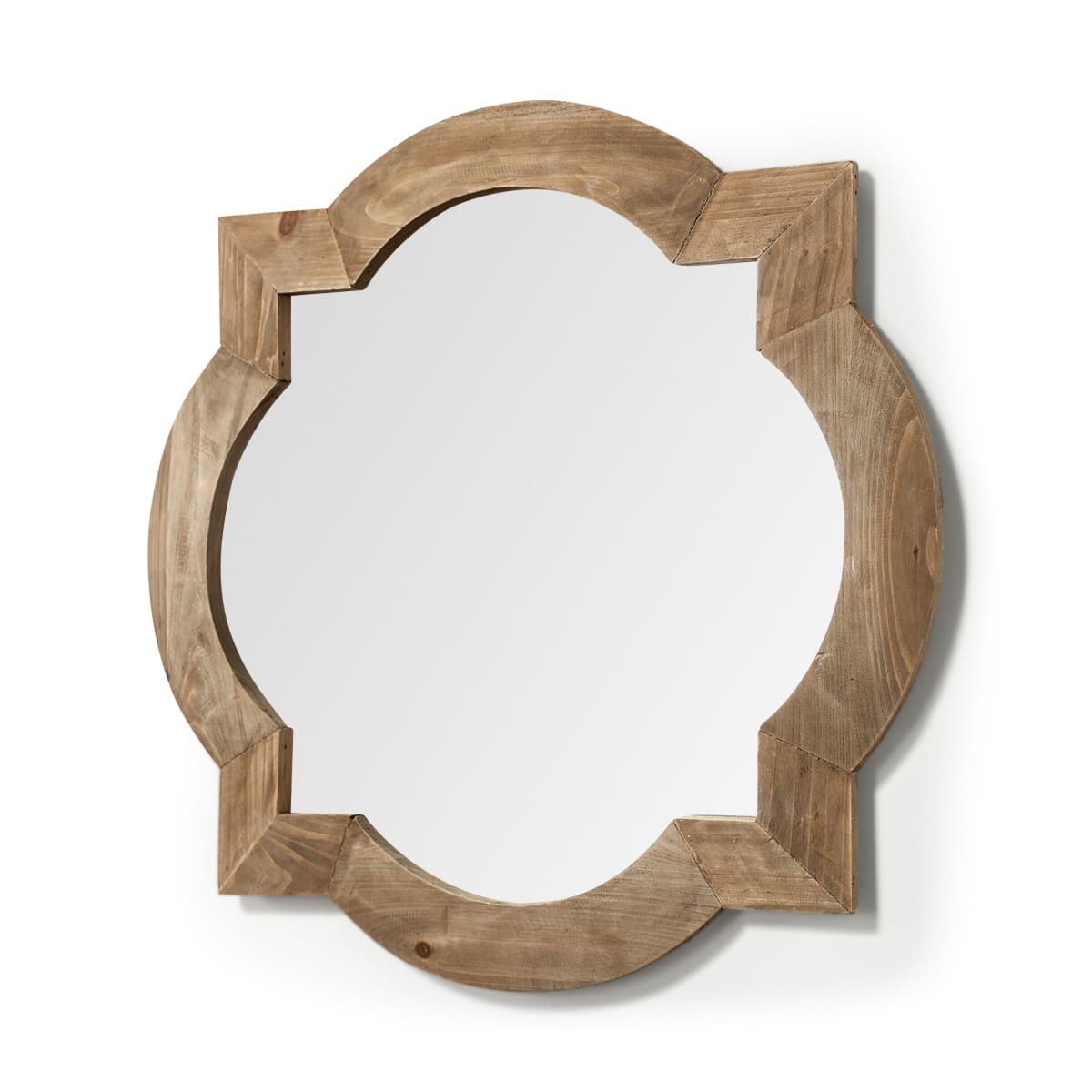 Argonne Wall Mirror Brown Wood - wall-mirrors-grouped