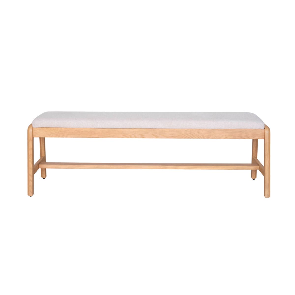 Arizona Dining Bench - Oatmeal - lh-import-dining-benches
