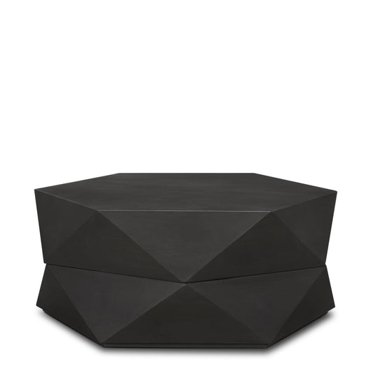 Arreto Coffee Table Black Wood | 36 x 36 - coffee-tables