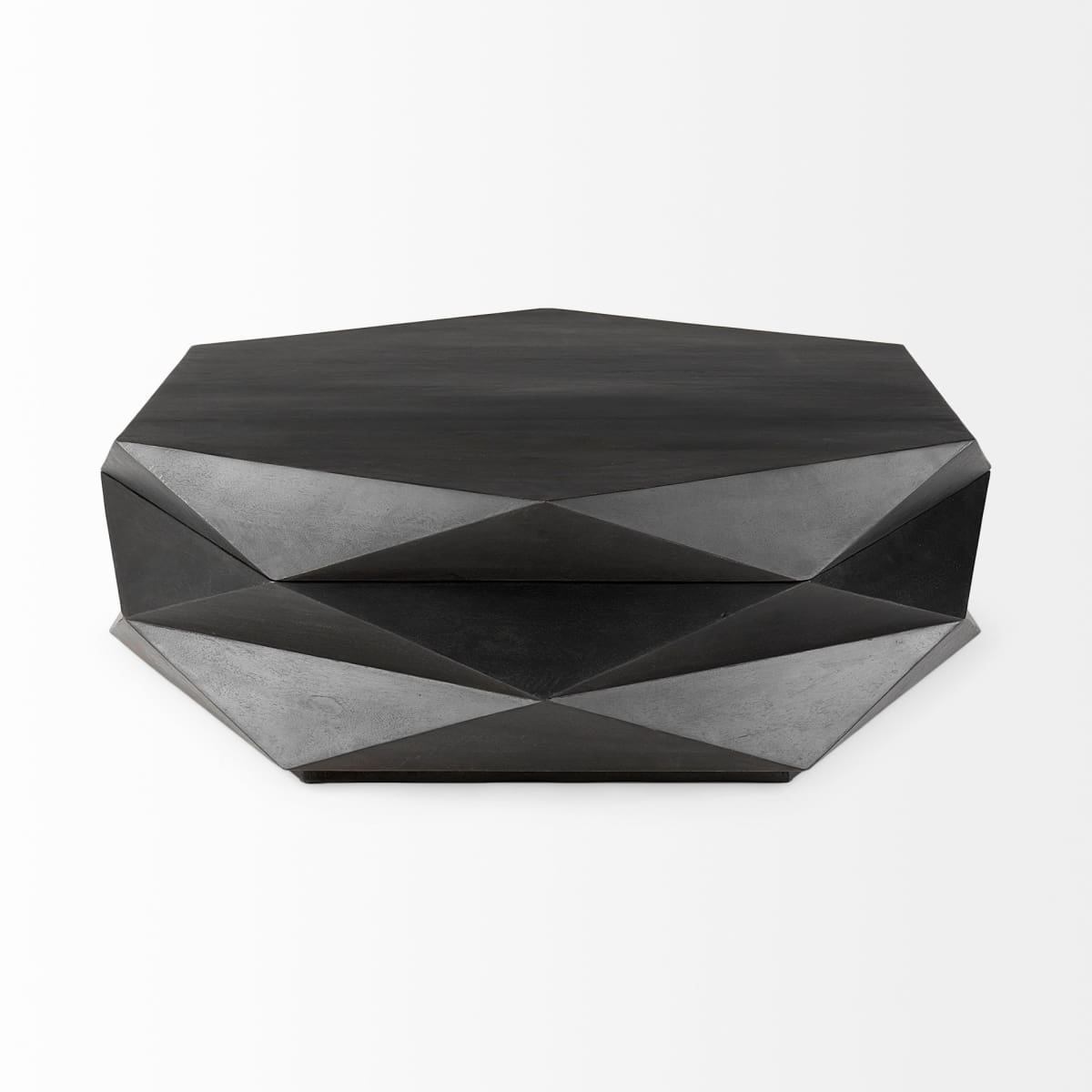 Arreto Coffee Table Black Wood - coffee-tables