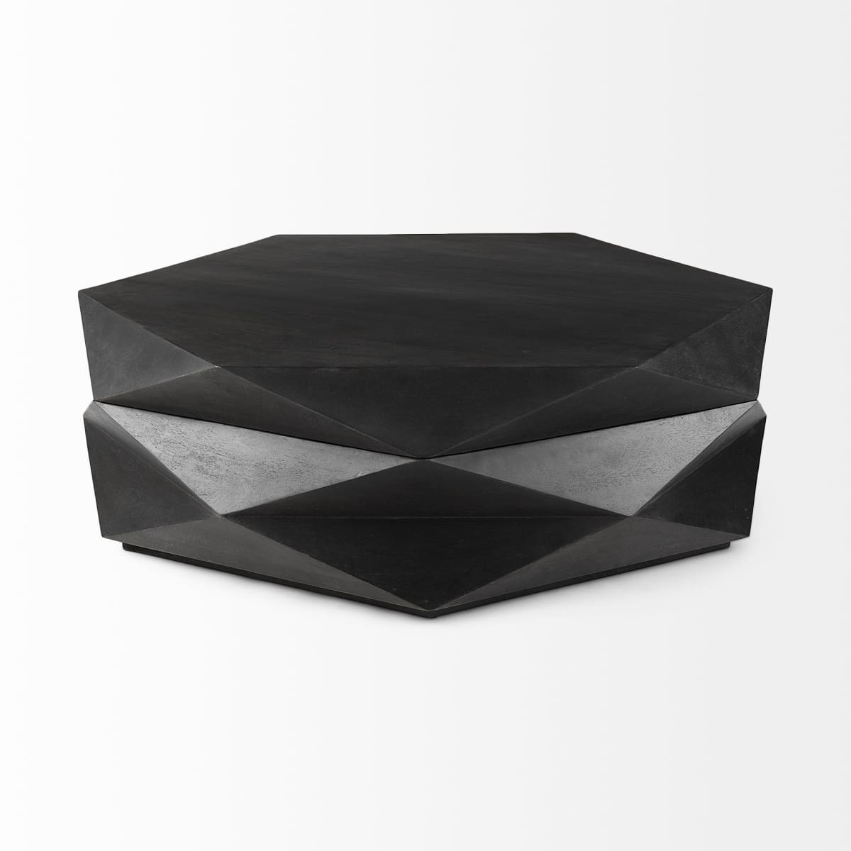 Arreto Coffee Table Black Wood - coffee-tables