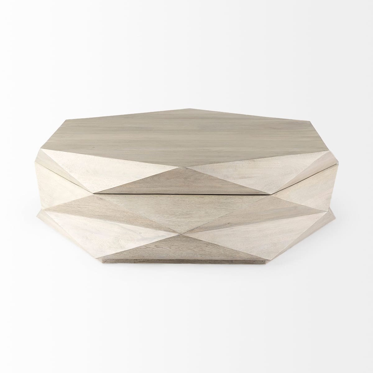 Arreto Coffee Table White Wood - coffee-tables